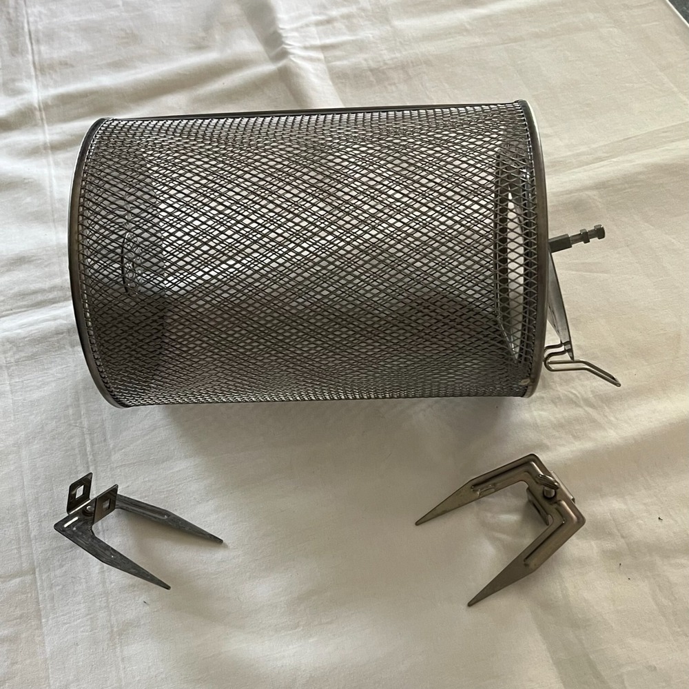 Power Air Fryer Mesh Rotisserie Basket no box includes clips